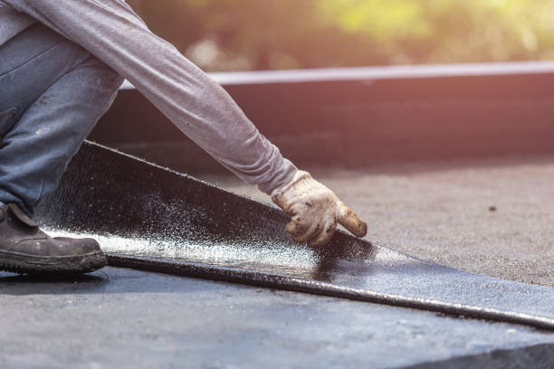 Professional Crawl Space Encapsulation technician working in Middle Point, OH